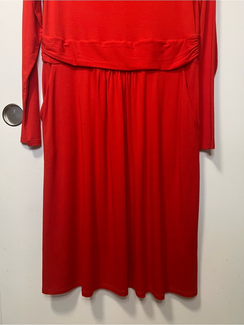 Boden Abigail Long Sleeve Jersey Dress Size 12 - Picture 6 of 8